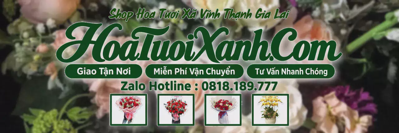 Ảnh bìa Tiệm Hoa Tươi Tại Xã Vĩnh Thạnh Gia Lai, Tiệm Hoa Giao Hàng Tận Nơi