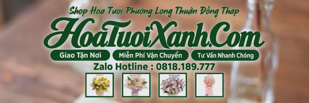 Ảnh bìa Tiệm Hoa Tươi Tại Phường Long Thuận Đồng Tháp, Hoa Tươi Mới Mỗi Ngày