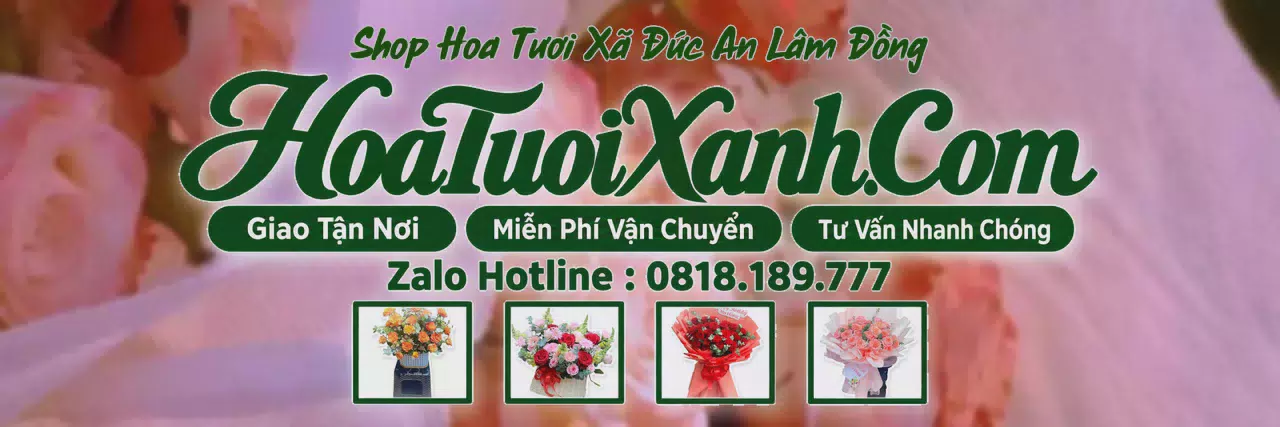 Ảnh bìa Tiệm Hoa Tươi Tại Xã Đức An Lâm Đồng, Dịch Vụ Giao Hoa Chuyên Nghiệp