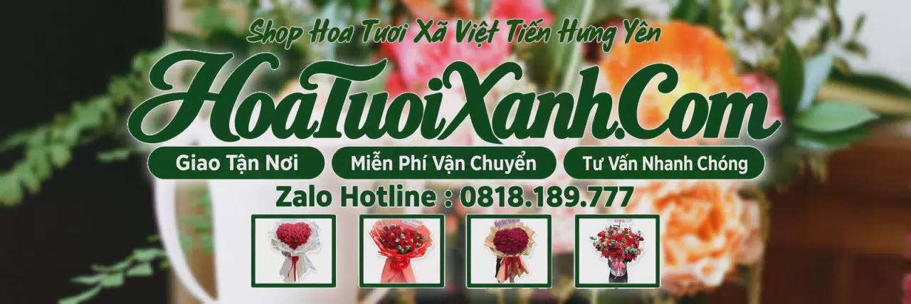 Ảnh bìa Tiệm Hoa Tươi Tại Xã Việt Tiến Hưng Yên, Đặt Hoa Tươi Trực Tuyến