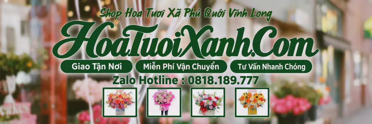 Ảnh bìa Tiệm Hoa Tươi Tại Xã Phú Quới Vĩnh Long, Đặt Hoa Giao Tận Nơi