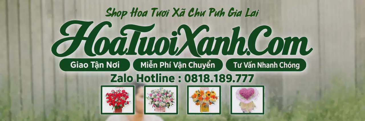Ảnh bìa Tiệm Hoa Tươi Tại Xã Chư Pưh Gia Lai, Giao Hoa Tận Nơi