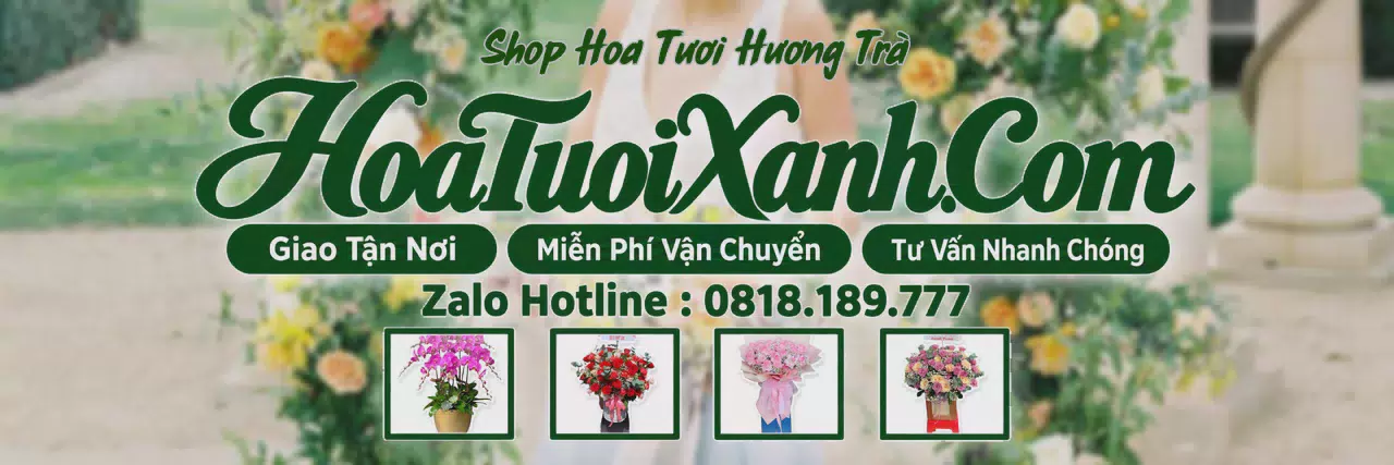 Ảnh bìa Tiệm Hoa Tươi Tại Hương Trà, Shop Hoa Online Uy Tín