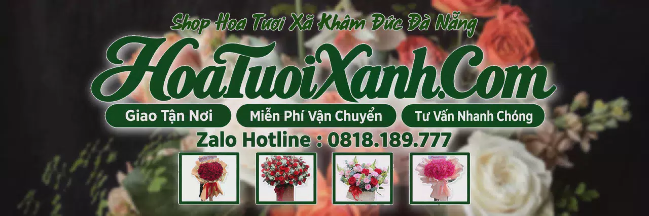 Ảnh bìa Tiệm Hoa Tươi Tại Xã Khâm Đức Đà Nẵng, Shop Hoa Đẹp Giao Tận Nhà