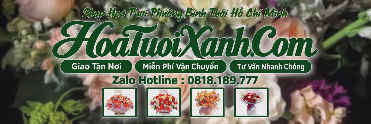 Ảnh bìa Tiệm Hoa Tươi Tại Phường Bình Thới Hồ Chí Minh, Dịch Vụ Giao Hoa Chuyên Nghiệp