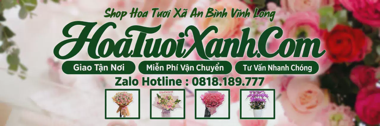Ảnh bìa Tiệm Hoa Tươi Tại Xã An Bình Vĩnh Long, Cửa Hàng Hoa Tươi Uy Tín