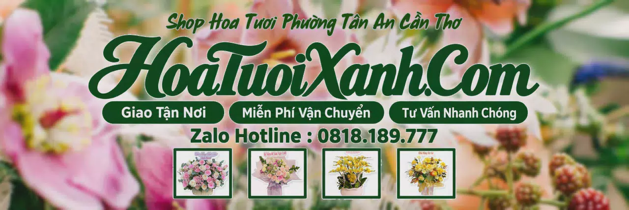 Ảnh bìa Tiệm Hoa Tươi Tại Phường Tân An Cần Thơ, Shop Hoa Đẹp Giao Tận Nhà