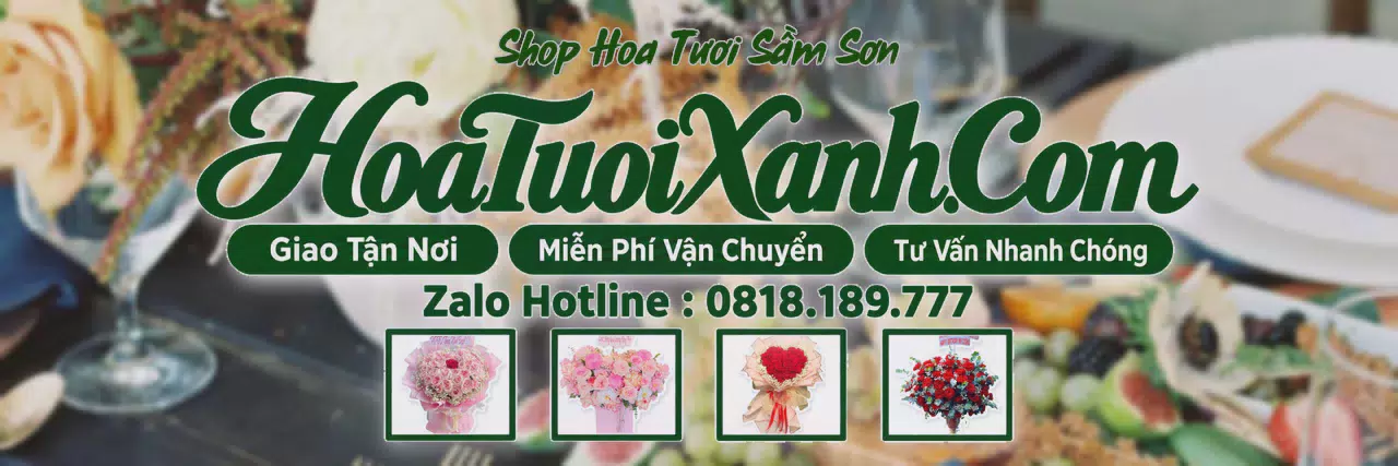 Ảnh bìa Tiệm Hoa Tươi Tại Sầm Sơn, Cửa Hàng Hoa Tươi Giá Tốt