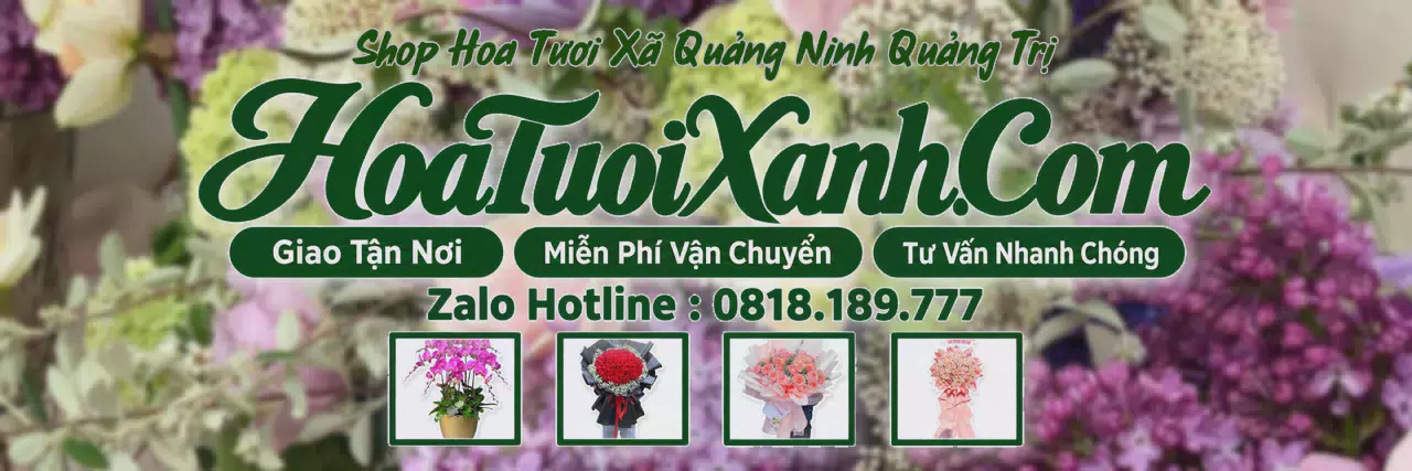 Ảnh bìa Tiệm Hoa Tươi Tại Xã Quảng Ninh Quảng Trị, Đặt Hoa Đẹp Giá Tốt