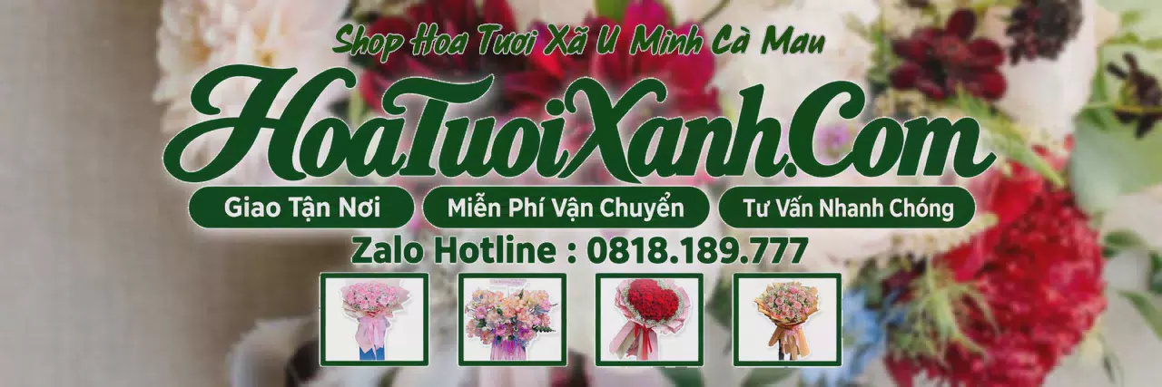 Ảnh bìa Tiệm Hoa Tươi Tại Xã U Minh Cà Mau, Shop Hoa Tươi Uy Tín