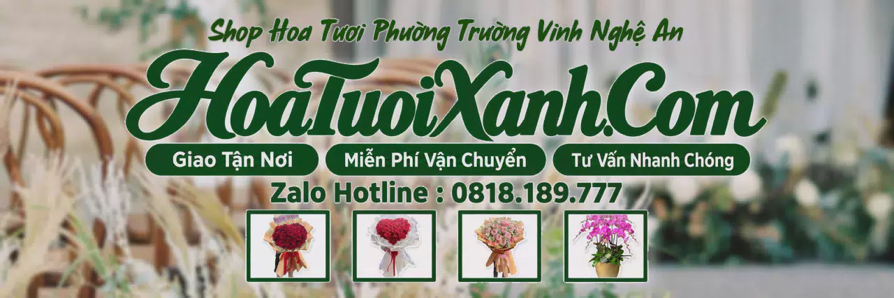 Ảnh bìa Tiệm Hoa Tươi Tại Phường Trường Vinh Nghệ An, Shop Hoa Tươi Uy Tín