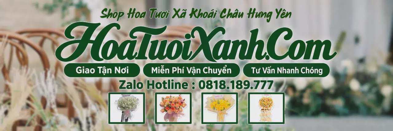 Ảnh bìa Tiệm Hoa Tươi Tại Xã Khoái Châu Hưng Yên, Giao Hoa Tươi Trong Ngày