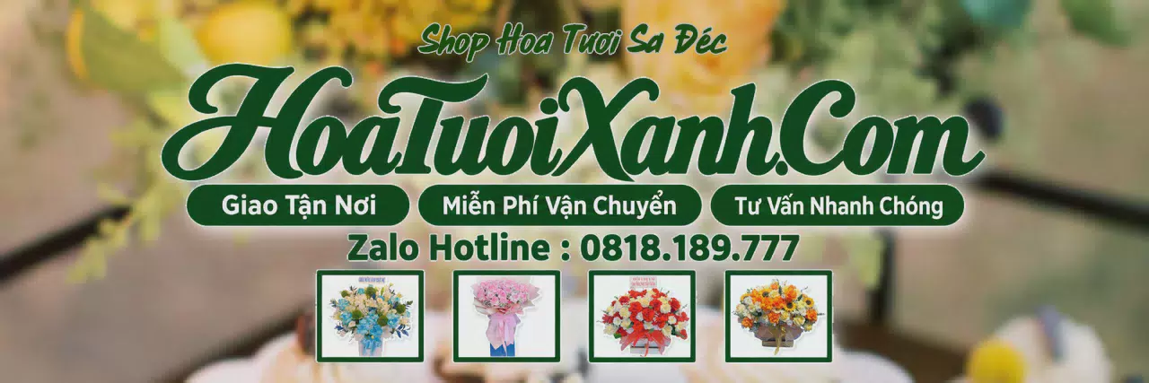 Ảnh bìa Tiệm Hoa Tươi Tại Sa Đéc, Dịch Vụ Giao Hoa Chuyên Nghiệp
