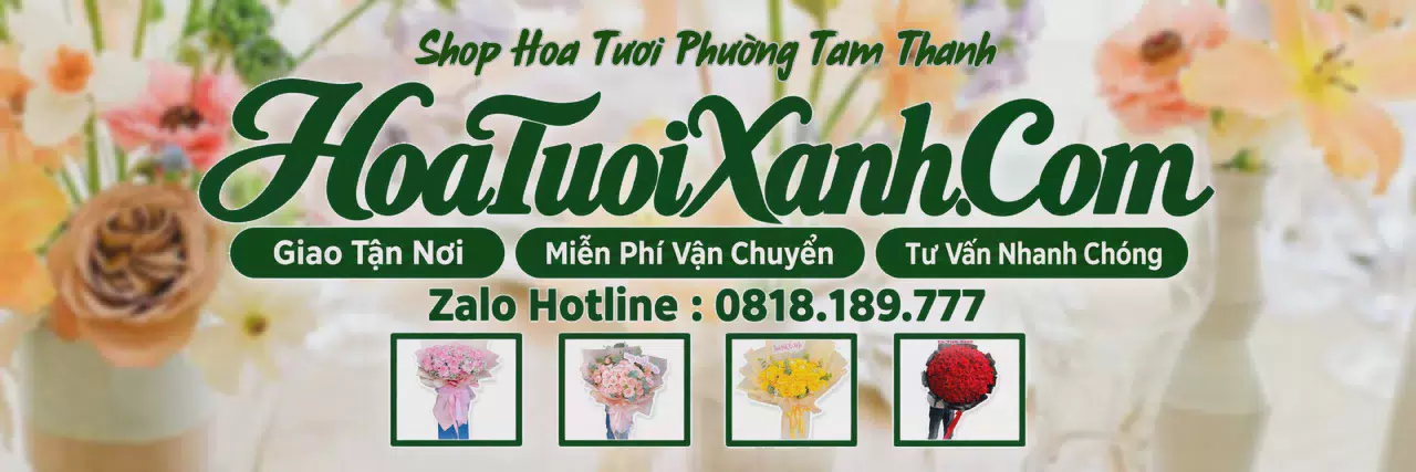 Ảnh bìa Tiệm Hoa Tươi Tại Phường Tam Thanh, Dịch Vụ Đặt Hoa Trực Tuyến