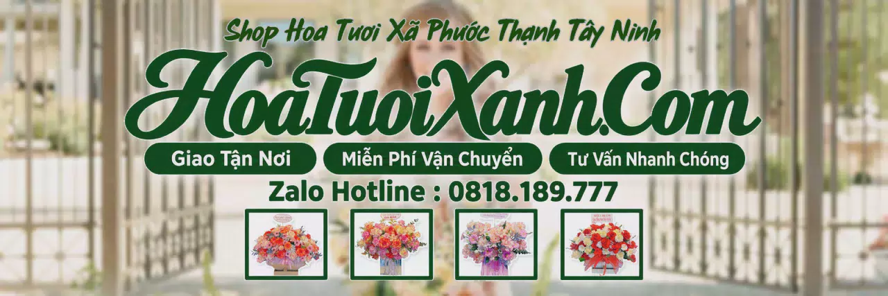 Ảnh bìa Tiệm Hoa Tươi Tại Xã Phước Thạnh Tây Ninh, Điện Hoa Giao Tận Nơi