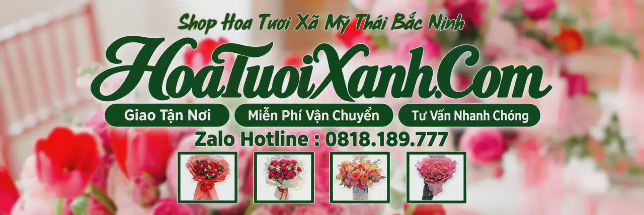 Ảnh bìa Tiệm Hoa Tươi Tại Xã Mỹ Thái Bắc Ninh, Tiệm Hoa Giao Hàng Tận Nơi