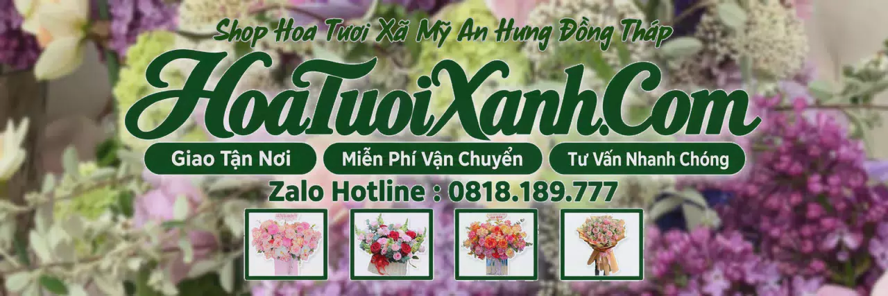 Ảnh bìa Tiệm Hoa Tươi Tại Xã Mỹ An Hưng Đồng Tháp, Hoa Tươi Mới Mỗi Ngày