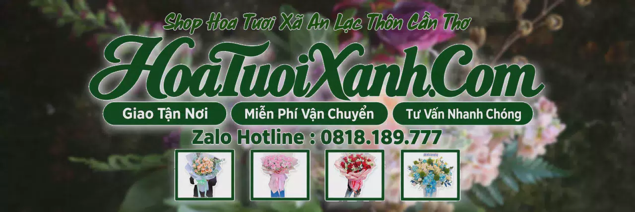 Ảnh bìa Tiệm Hoa Tươi Tại Xã An Lạc Thôn Cần Thơ, Điện Hoa Tận Nơi Giá Tốt
