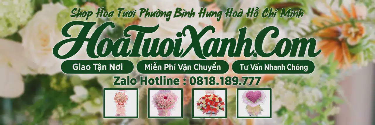 Ảnh bìa Tiệm Hoa Tươi Tại Phường Bình Hưng Hoà Hồ Chí Minh, Dịch Vụ Điện Hoa Chuyên Nghiệp