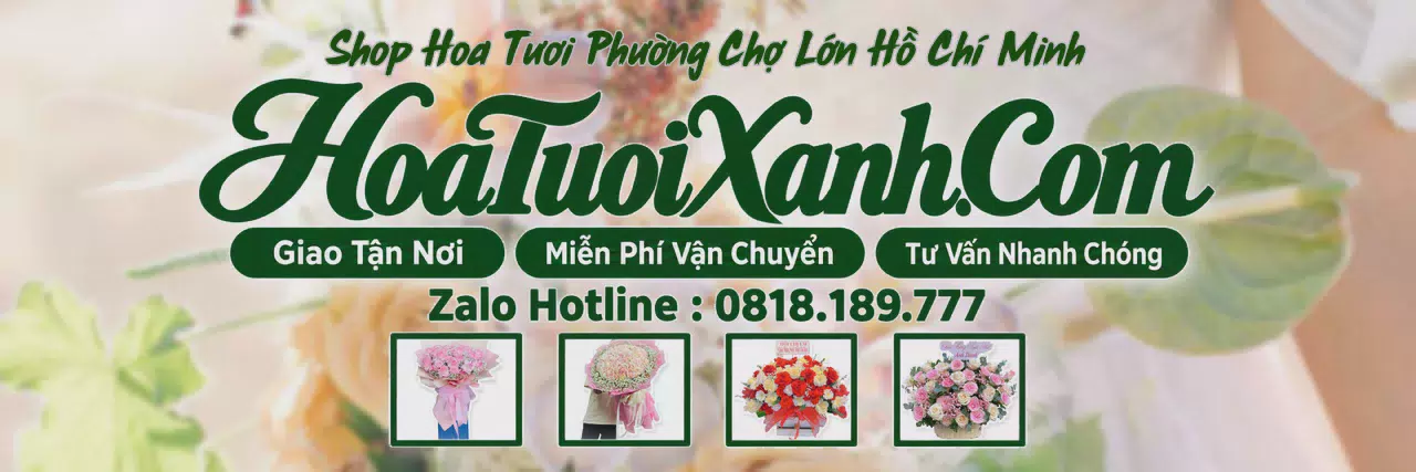 Ảnh bìa Tiệm Hoa Tươi Tại Phường Chợ Lớn Hồ Chí Minh, Shop Hoa Online Uy Tín