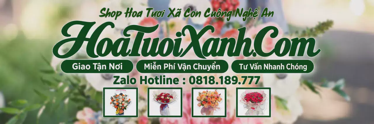 Ảnh bìa Tiệm Hoa Tươi Tại Xã Con Cuông Nghệ An, Giao Hoa Tận Nhà Nhanh Chóng