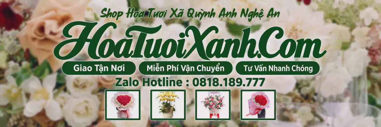 Ảnh bìa Tiệm Hoa Tươi Tại Xã Quỳnh Anh Nghệ An, Đặt Hoa Nhanh Giao Đúng Hẹn