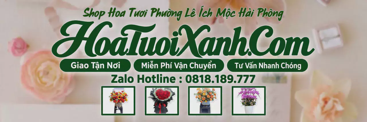 Ảnh bìa Tiệm Hoa Tươi Tại Phường Lê Ích Mộc Hải Phòng, Giao Hoa Nhanh Trong 2 Giờ