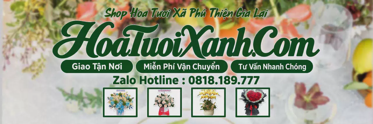 Ảnh bìa Tiệm Hoa Tươi Tại Xã Phú Thiện Gia Lai, Cửa Hàng Hoa Tươi Giá Tốt
