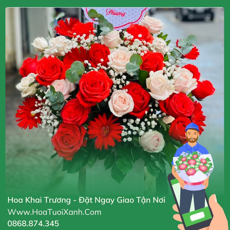Đặt Hoa Khai Trương Quận 6 – Hoa Chúc Mừng Q6 TPHCM