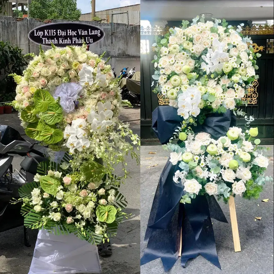 Hoa viếng giao theo địa chỉ tại An Khánh, TP.HCM