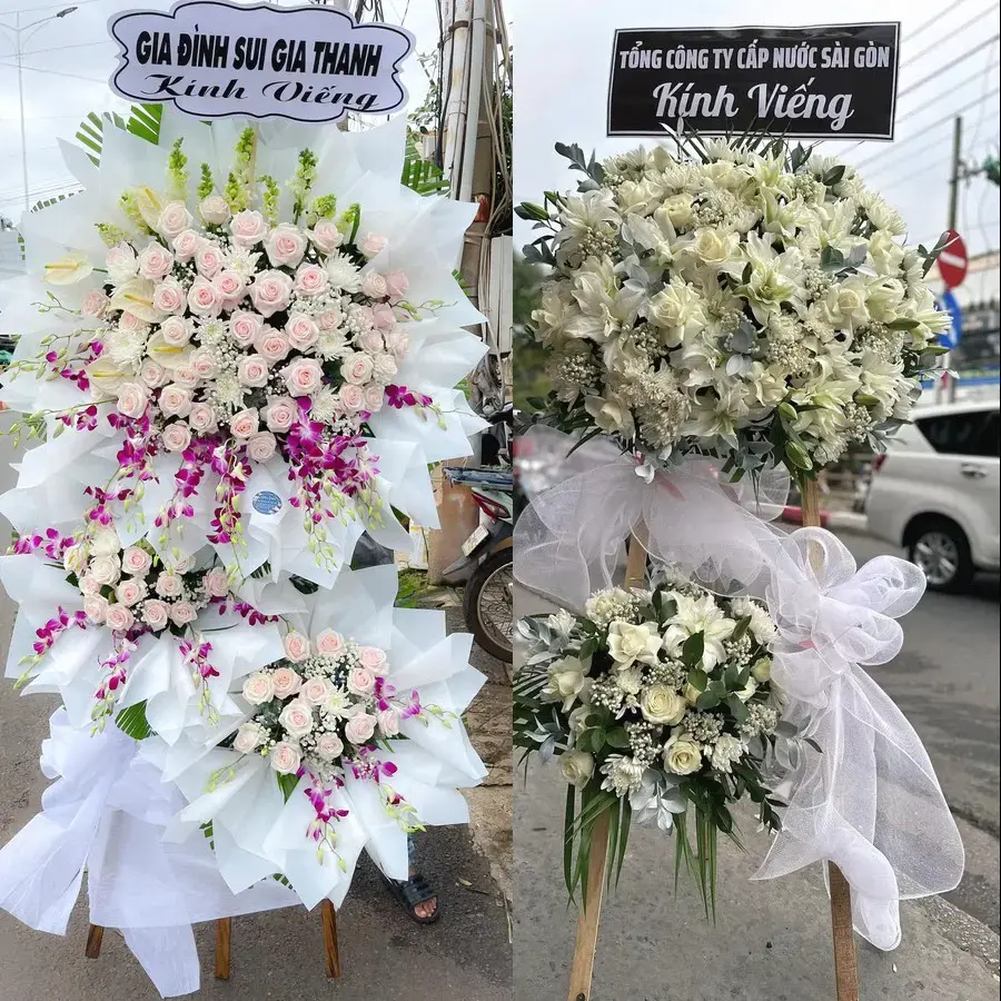 Vòng Hoa Đám Tang An Lão, Hải Phòng: Giao Tận Nơi