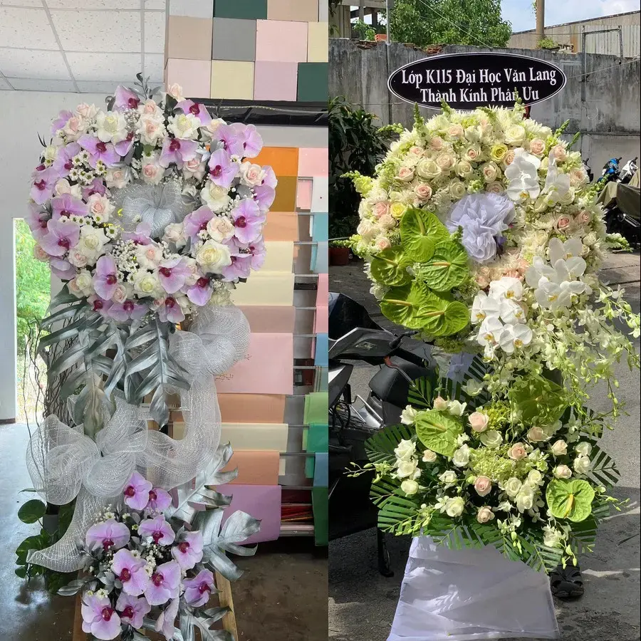 Hoa viếng giao theo địa chỉ tại An Phú Đông