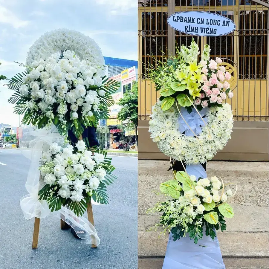 Đặt vòng hoa đám tang Biên Hòa theo thông tin lễ