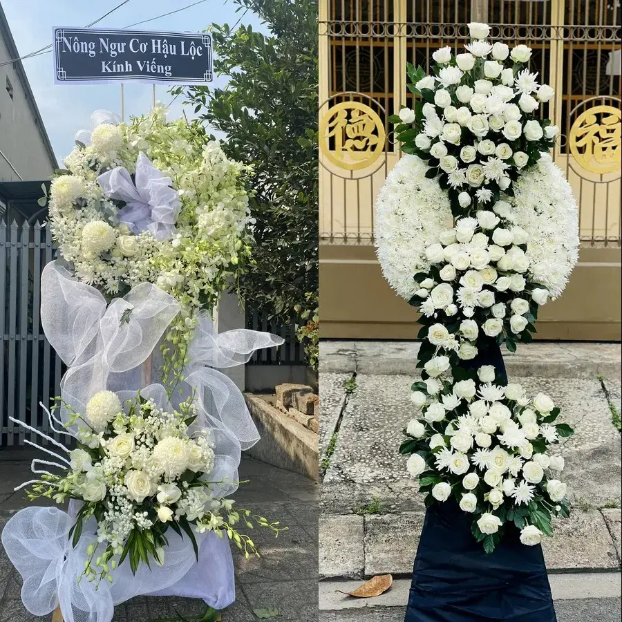 Hoa viếng giao theo địa chỉ tại Biên Hòa