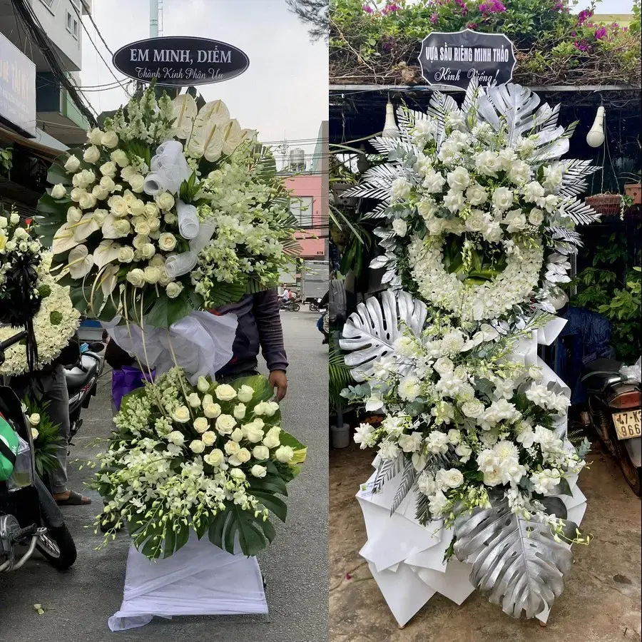 Đặt Vòng Hoa Đám Tang Bình Dương, TP.HCM