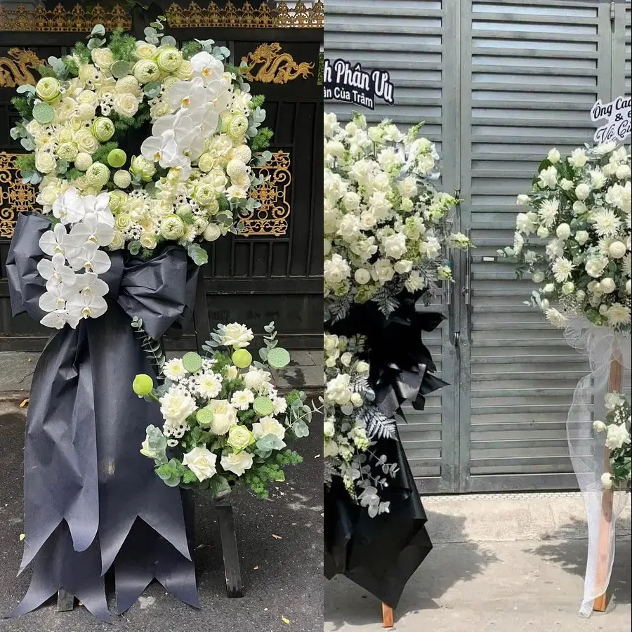 Hoa viếng giao theo địa chỉ tại Bình Dương