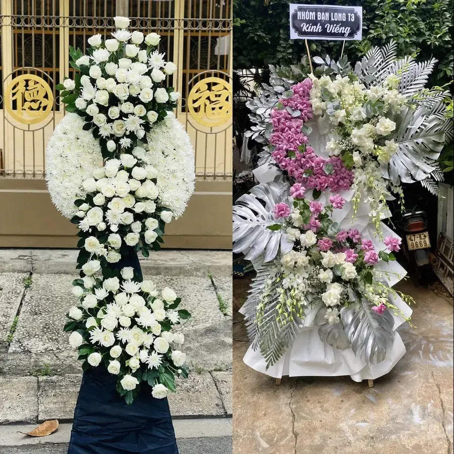 Hoa viếng giao theo địa chỉ tại Bình Lợi Trung