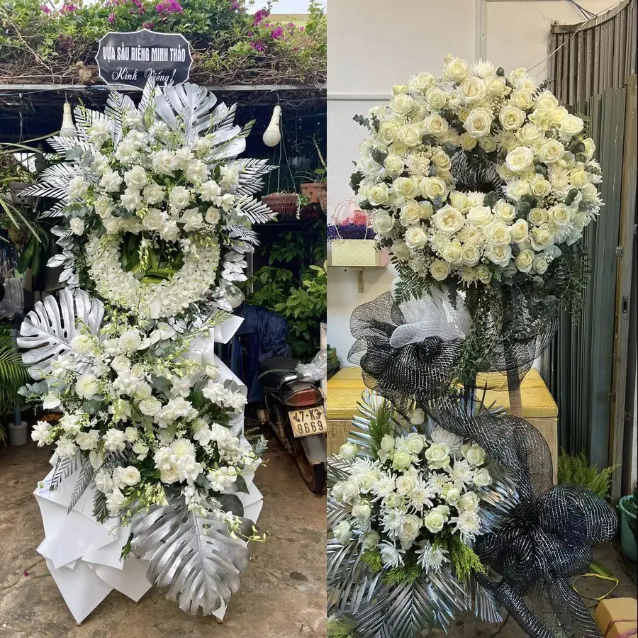 Hoa viếng giao theo địa chỉ tại Bình Thạnh