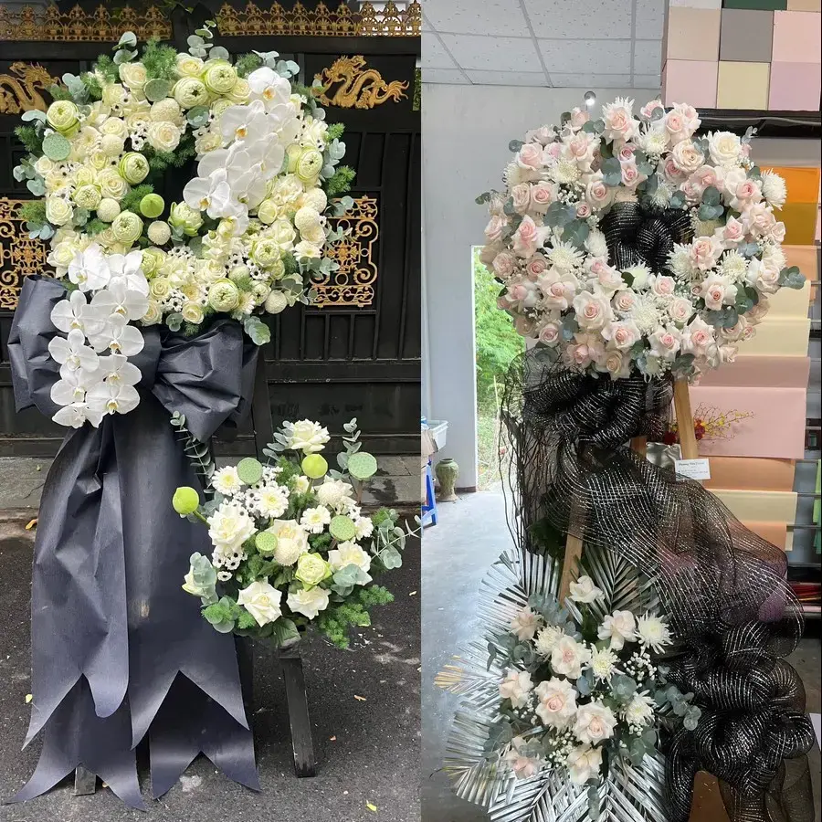 Hoa viếng giao theo địa chỉ tại Cẩm Lệ