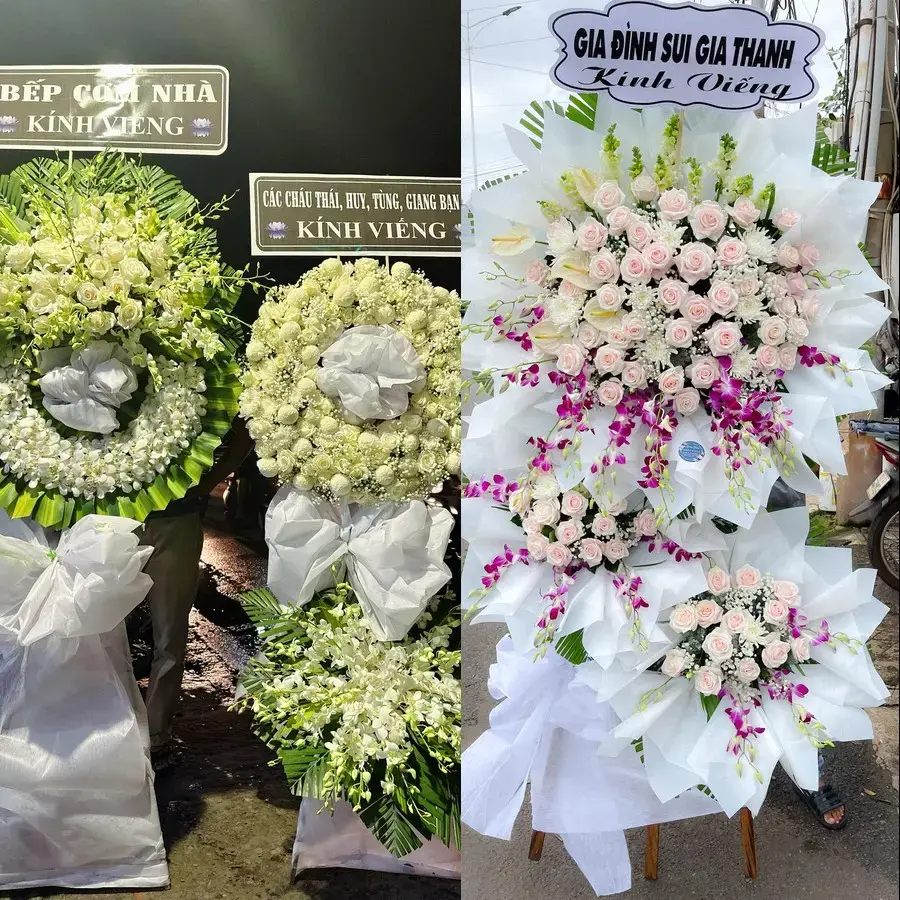 Hoa viếng giao theo địa chỉ tại Cát Lái