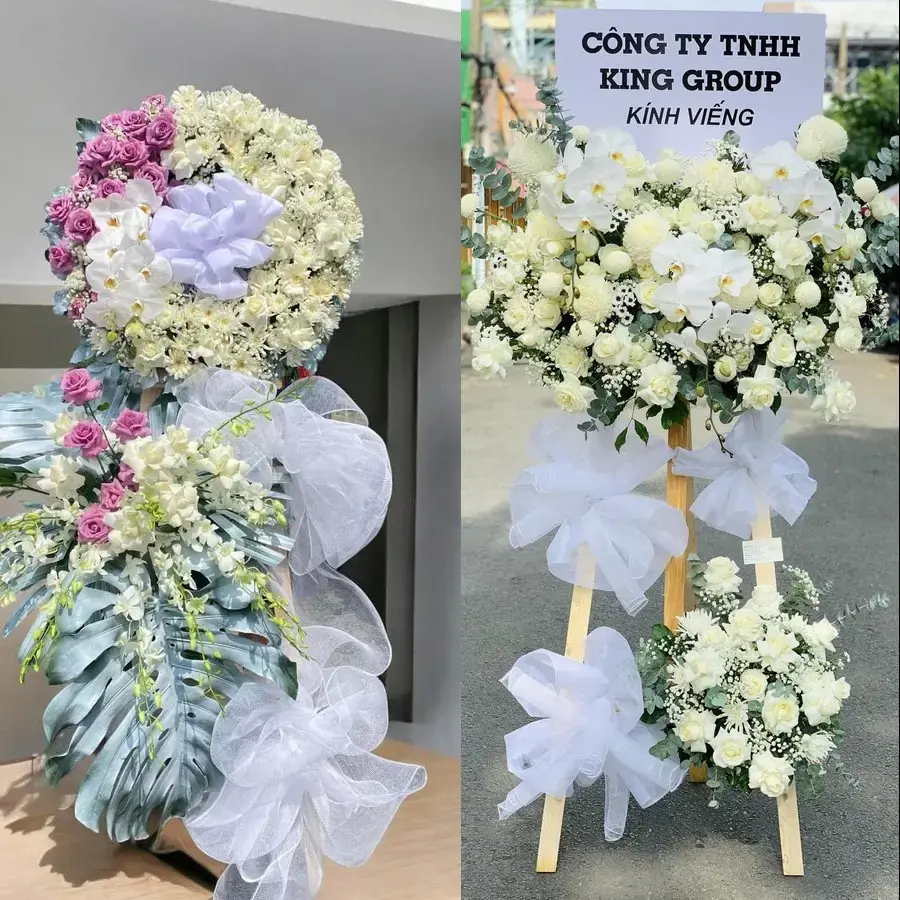 Đặt Kệ Hoa Viếng Châu Thành, Vĩnh Long: Chọn Mẫu Trang Nghiêm