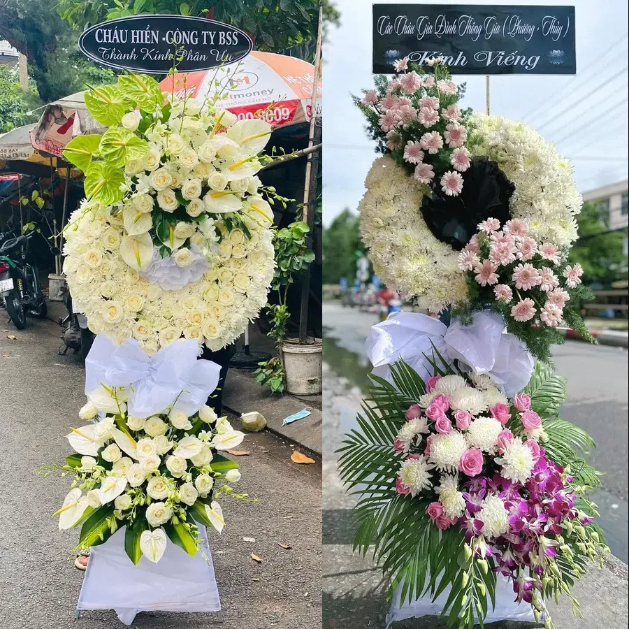 Hoa viếng giao theo địa chỉ tại Chợ Lớn