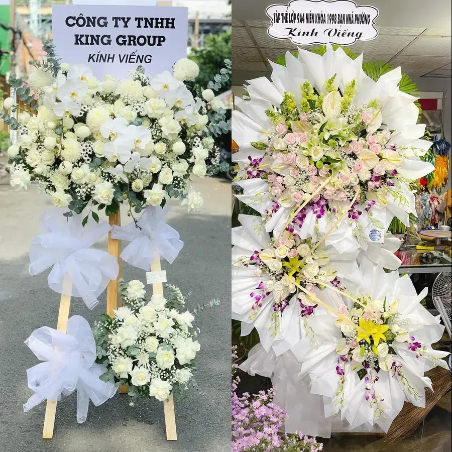 Hoa viếng giao theo địa chỉ tại Chương Mỹ