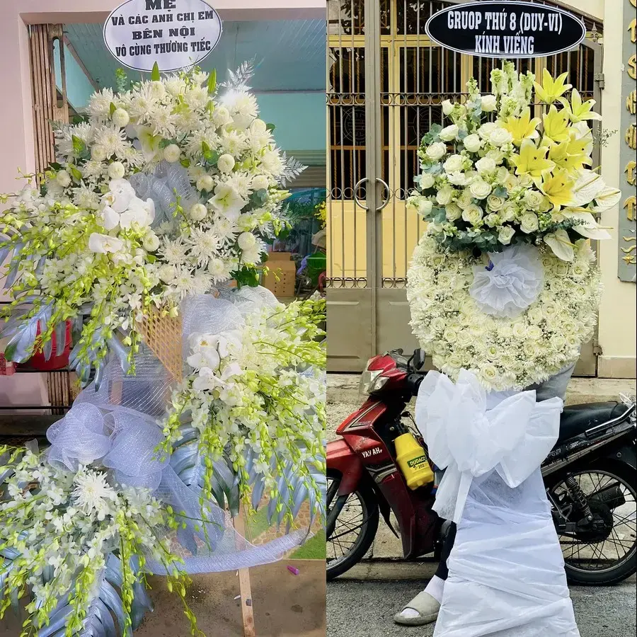 Hoa viếng giao theo địa chỉ tại Đại Mỗ