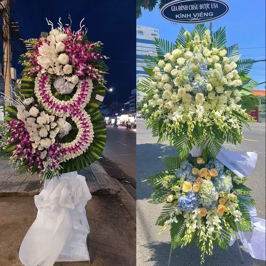 Hoa viếng giao theo địa chỉ tại Đại Thanh