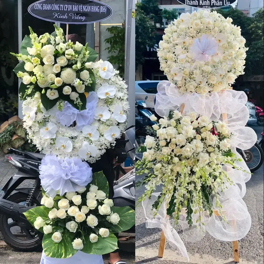 Hoa viếng giao theo địa chỉ tại Đạo Thạnh
