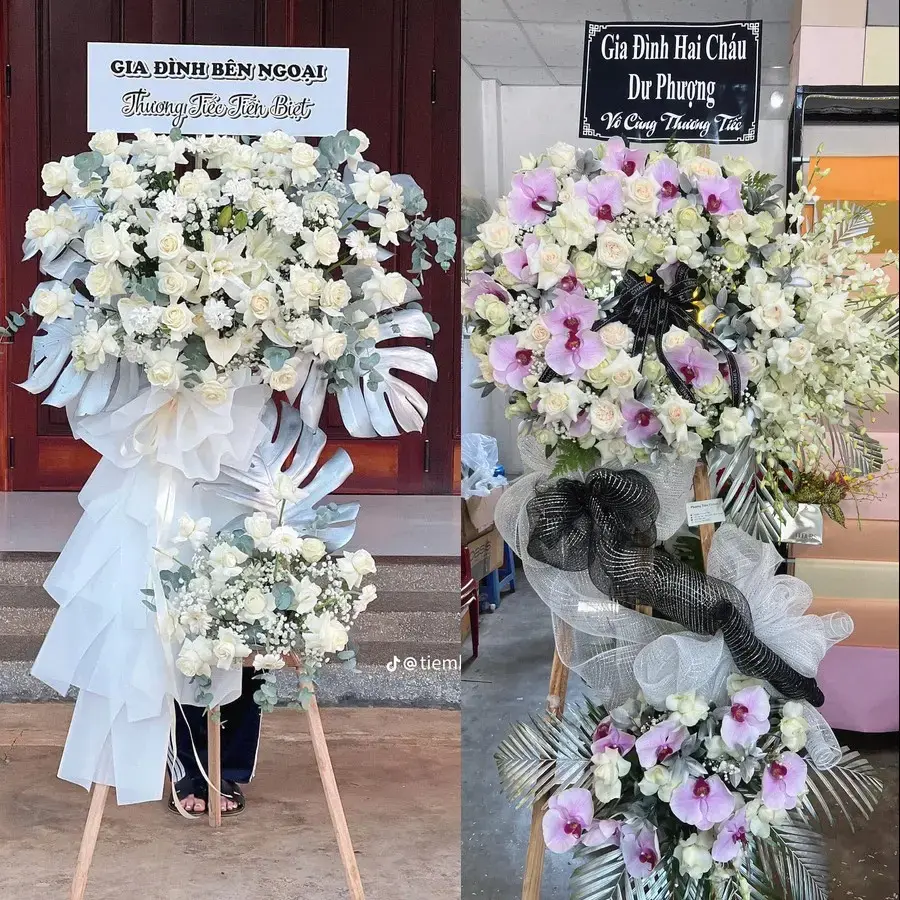 Hoa viếng giao theo địa chỉ tại Dĩ An