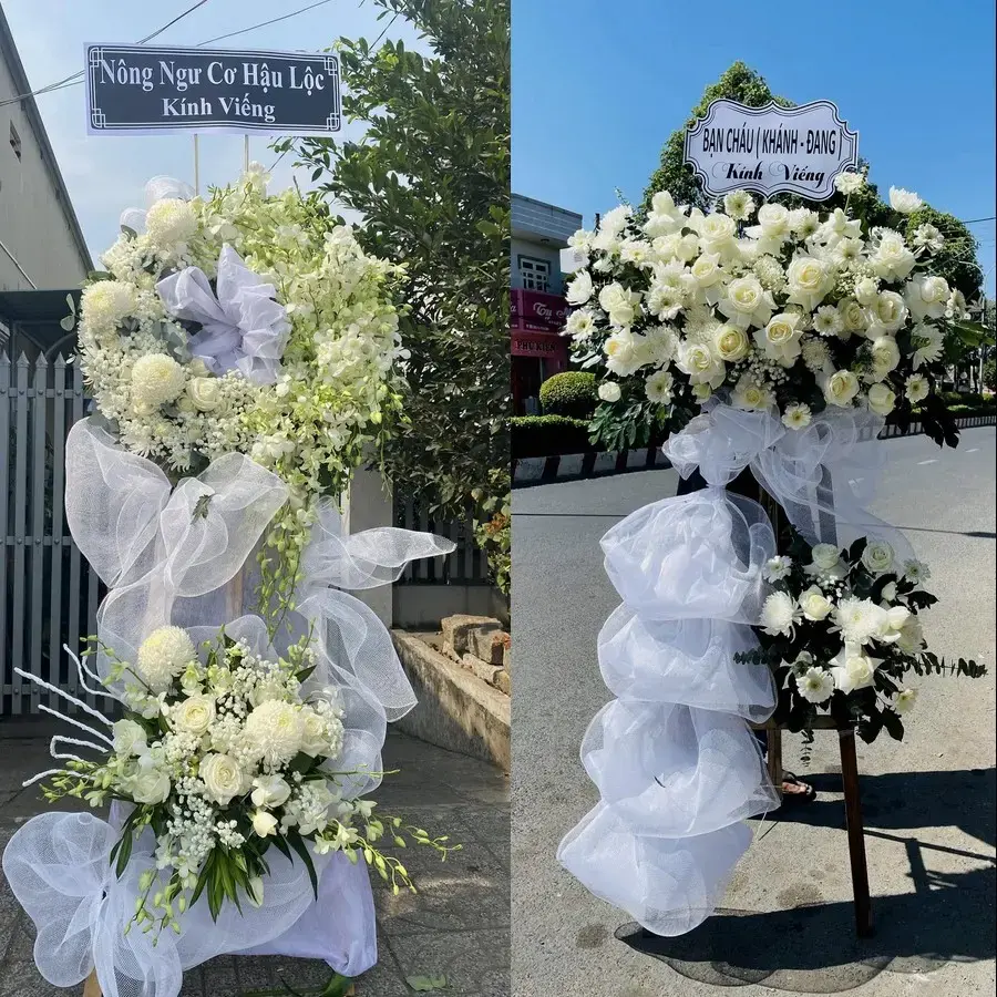 Hoa viếng giao theo địa chỉ tại Định Công
