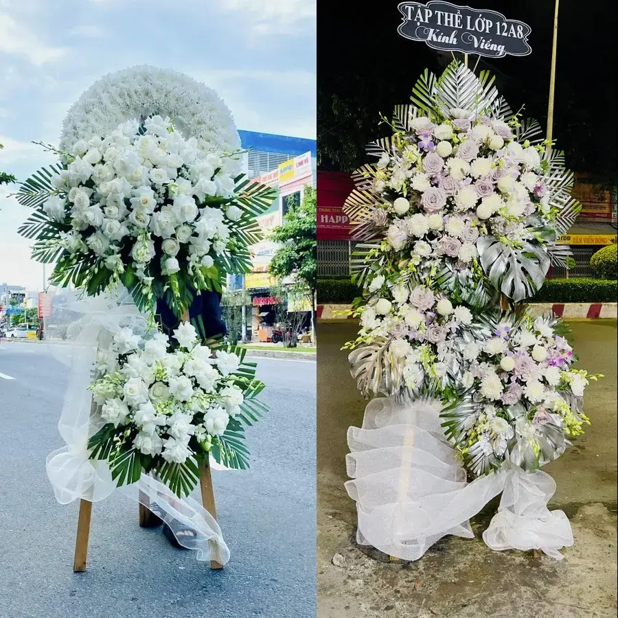 Hoa viếng giao theo địa chỉ tại Đồng Hới