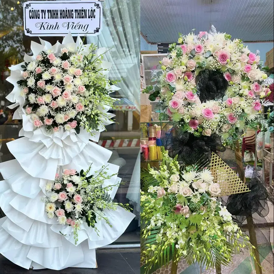 Đặt vòng hoa đám tang Đông Thạnh theo thông tin lễ